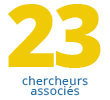 23 chercheurs associés.